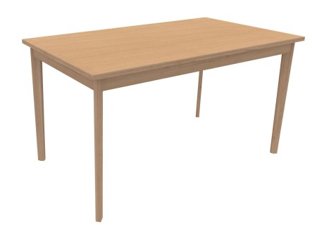 Table Soline 4 pieds - 140x80 cm
